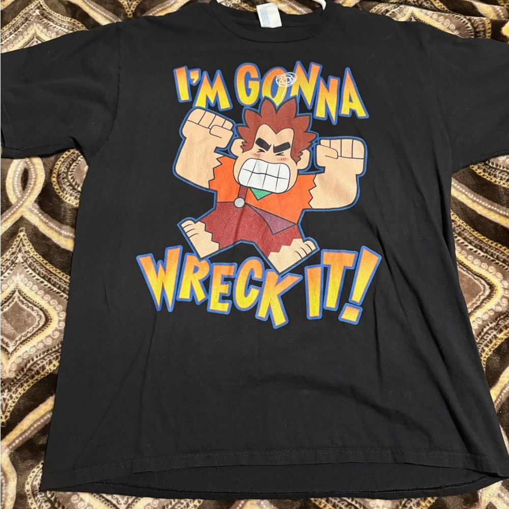 Disney Wreck it Ralph T shirt black
